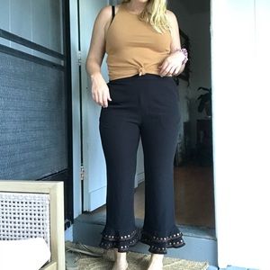 Tula Rose cropped flares - L